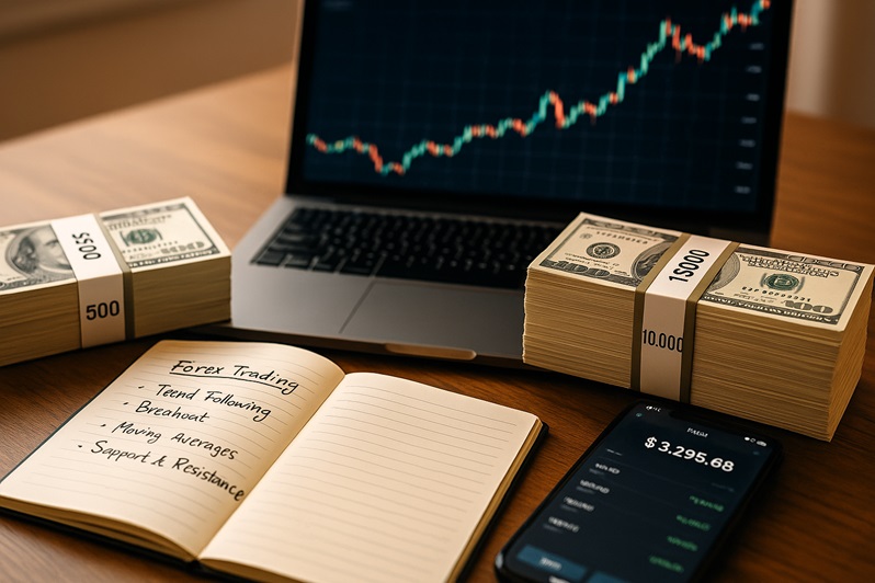From $500 to $10,000 - A Successful Trader’s Case Study