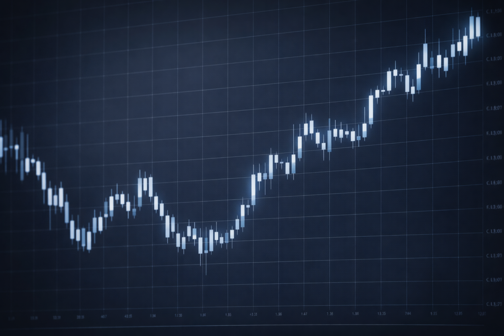 EURUSD forex chart showing clear market structure and liquidity